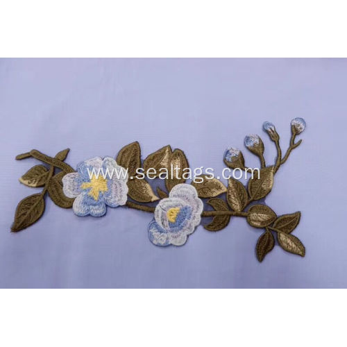 Flower Iron on Embroidery Applique